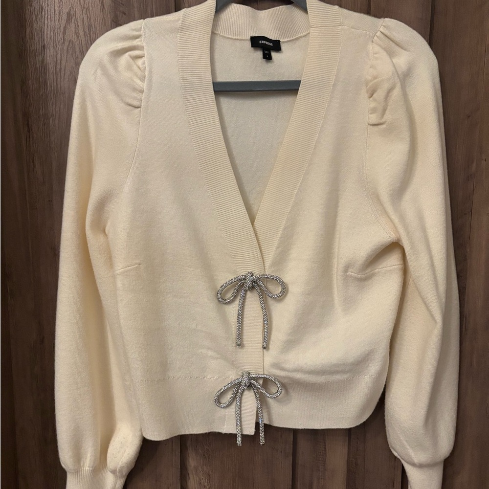 Sparkle Bow Sweater